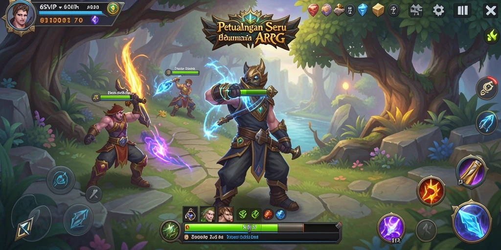Screenshot gameplay <strong>6SVIP</strong> menampilkan aksi pertempuran seru.
