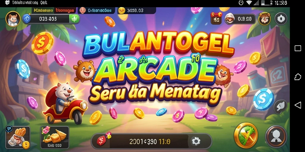 Tampilan gameplay seru dari BULANTOGEL yang menantang dan penuh warna.