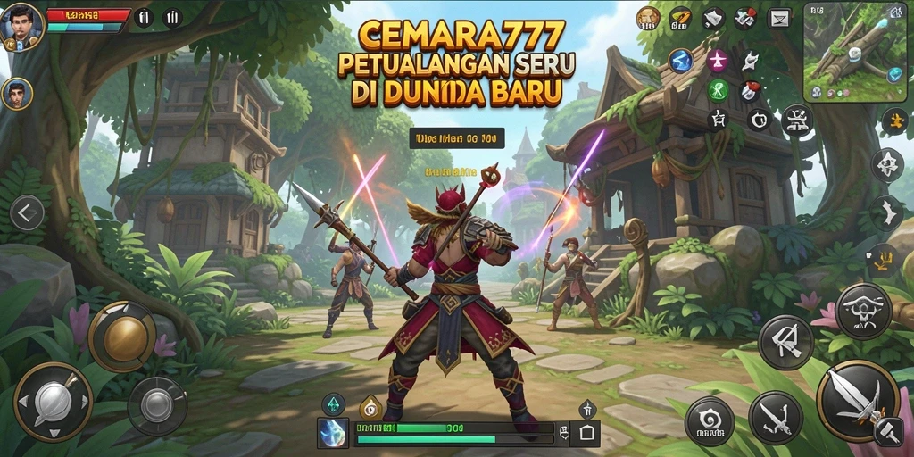 Tampilan menarik dari gameplay petualangan CEMARA777.