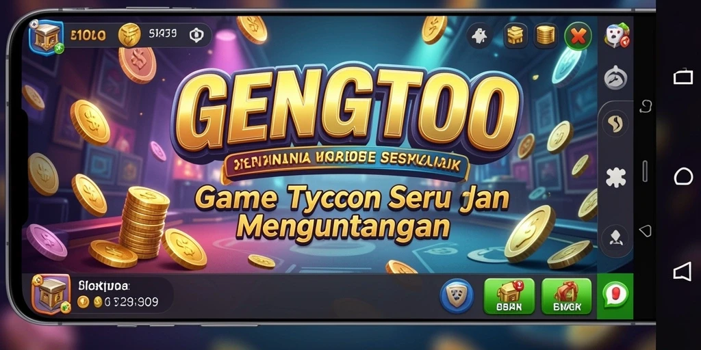 Tangkapan layar GENGTOTO menampilkan gameplay Tycoon yang menyenangkan dan menantang.