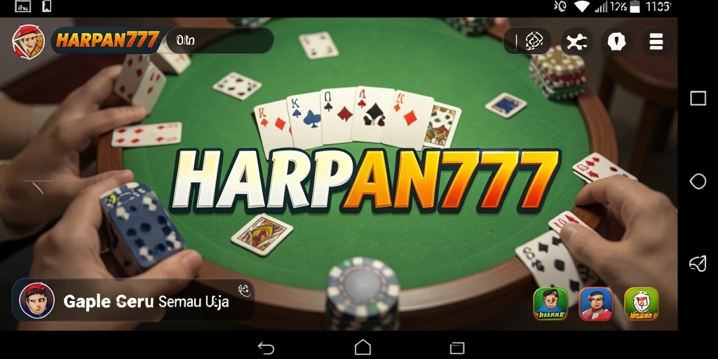 Screenshot dari gameplay seru HARAPAN777 dengan teman-teman.