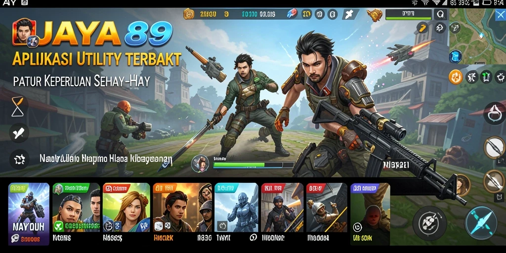 Tampilan antarmuka JAYA89 yang sederhana dan efisien.