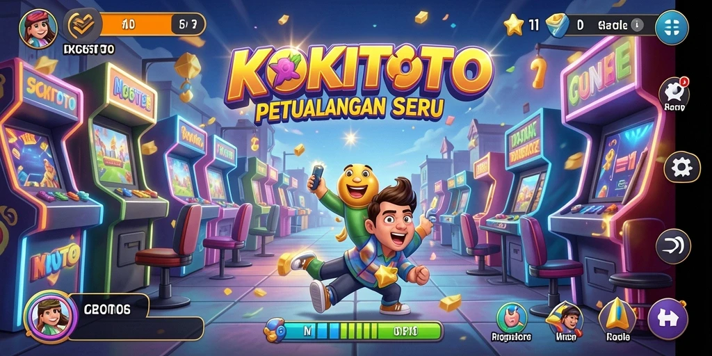 Tampilan gameplay seru di KOKITOTO dengan grafis yang memikat.