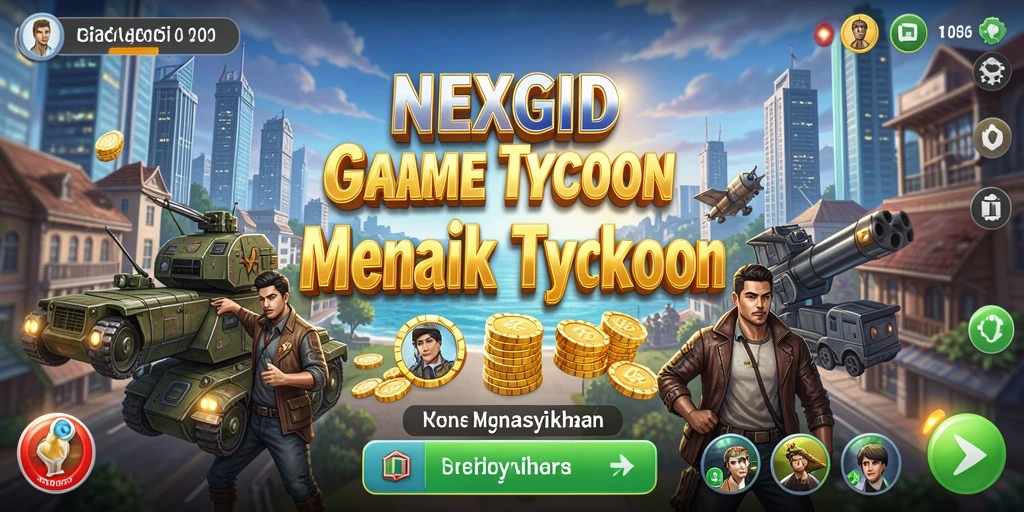 Tangkapan layar NEXGID menampilkan pengaturan bisnis yang menarik.