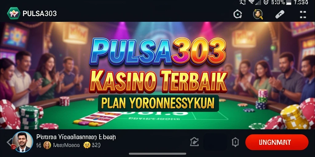 Tangkapan layar gameplay PULSA303 menampilkan aksi kasino yang seru.