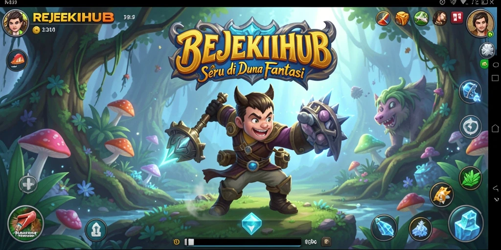 Screenshot dari gameplay REJEKIHUB yang menunjukkan aksi seru.