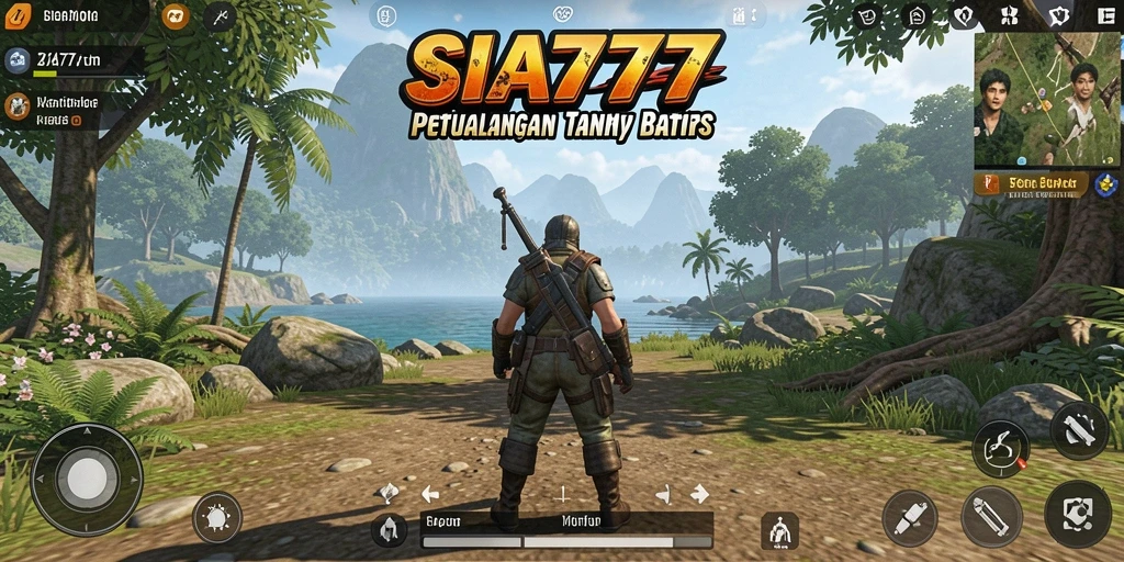 Screenshot gameplay menunjukkan petualangan seru di dunia terbuka.