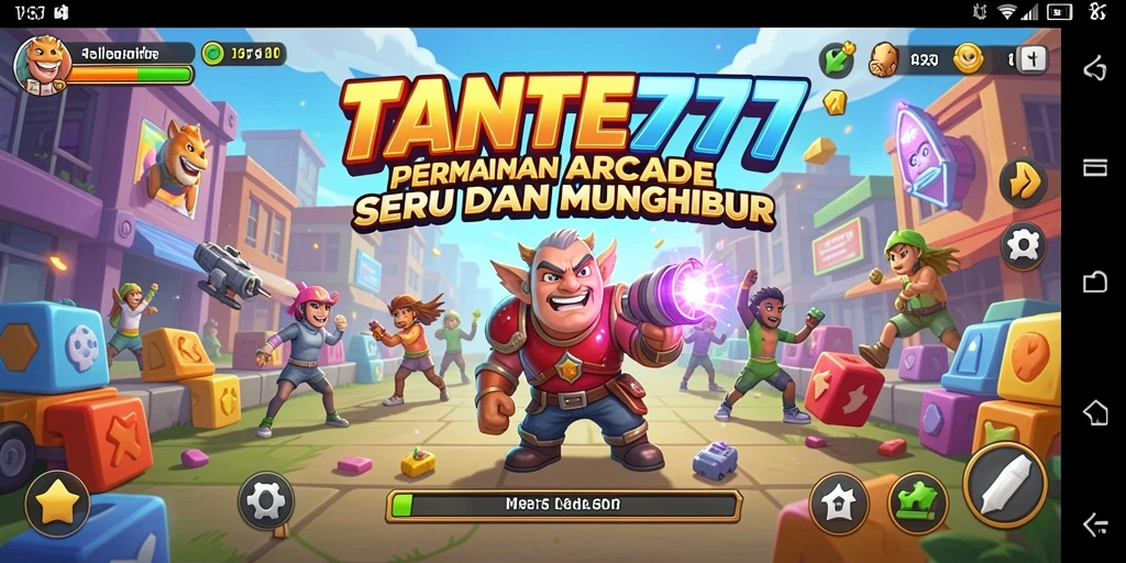 Tampilan gameplay TANTE777 yang penuh aksi dan seru.