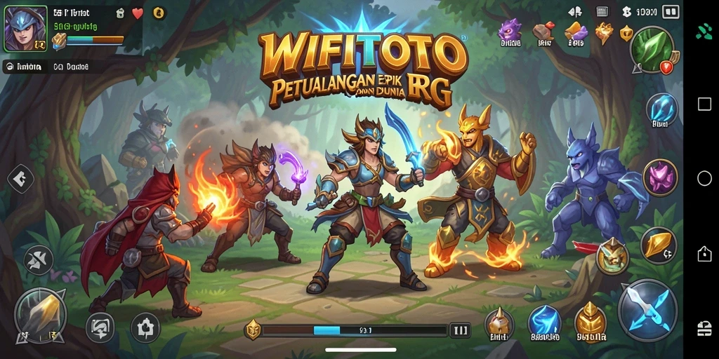 Gameplay dinamis dan grafis menakjubkan dalam WIFITOTO.